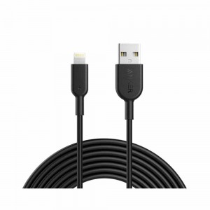 سلك شاحن انكر باورلاين الاصدار الثاني من USB الى ايفون بطول 3 م