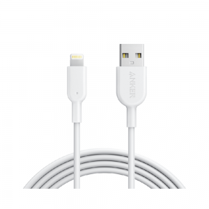 سلك شاحن انكر باورلاين الاصدار الثاني من USB الى ايفون بطول 3 م
