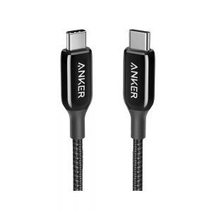 سلك شاحن انكر باورلاين بلس الاصدار الثالث من Type-C إلى Type-C بطول 1.8 م